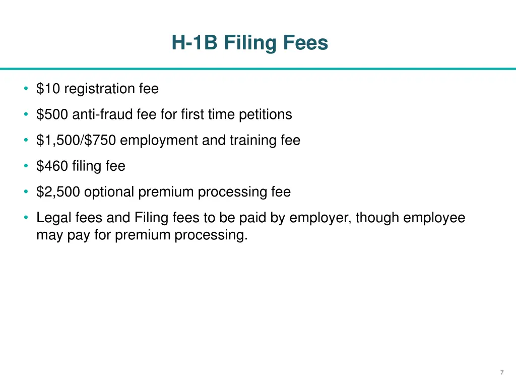 h 1b filing fees