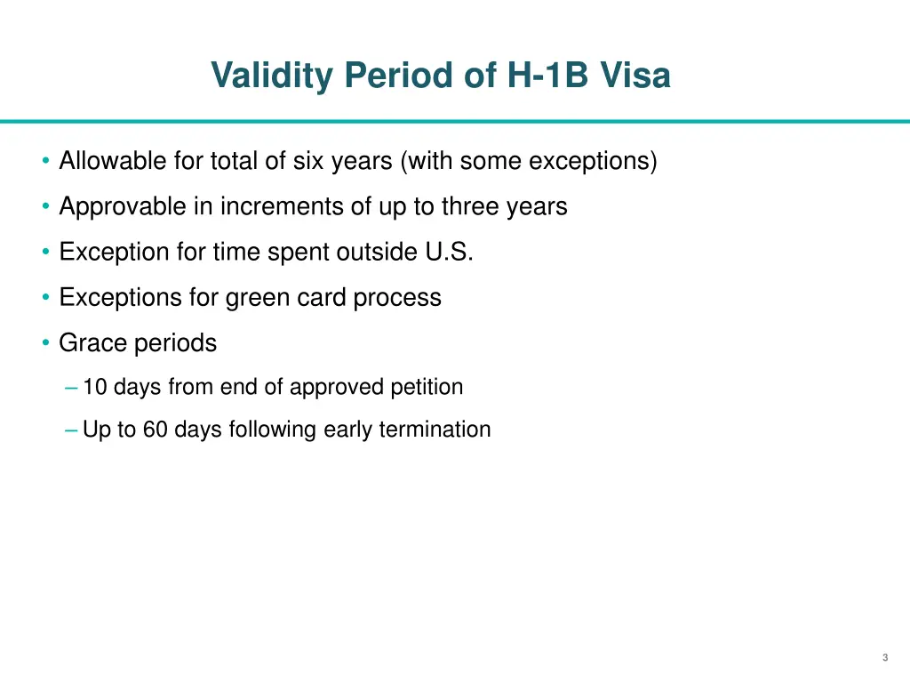 validity period of h 1b visa