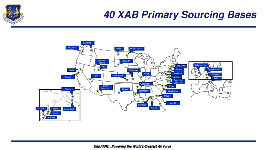 40 xab primary sourcing bases