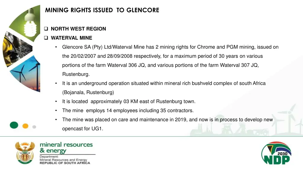 mining rights issued to glencore 4