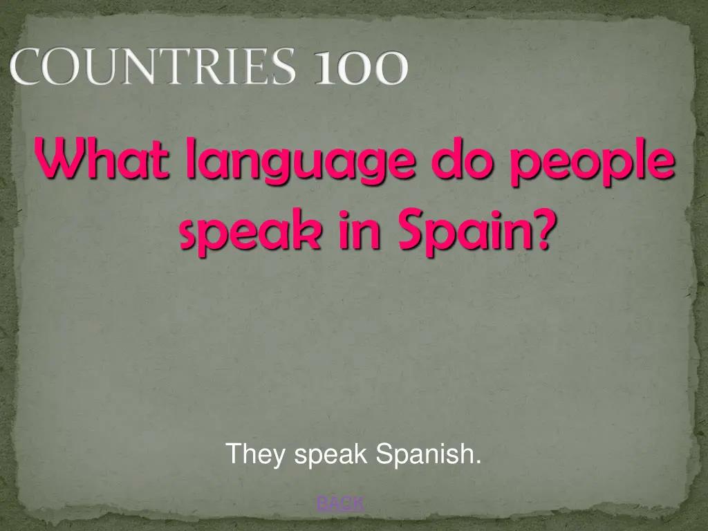 countries 100 what language do people speak