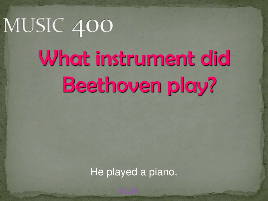 music 400 what instrument did beethoven play