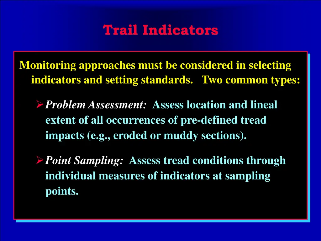 trail indicators 1