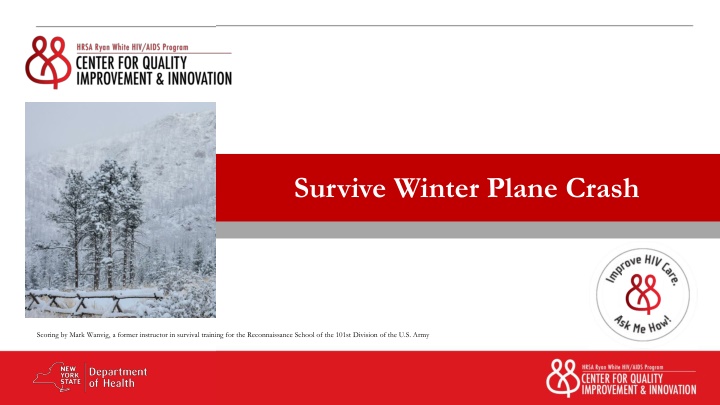 survive winter plane crash