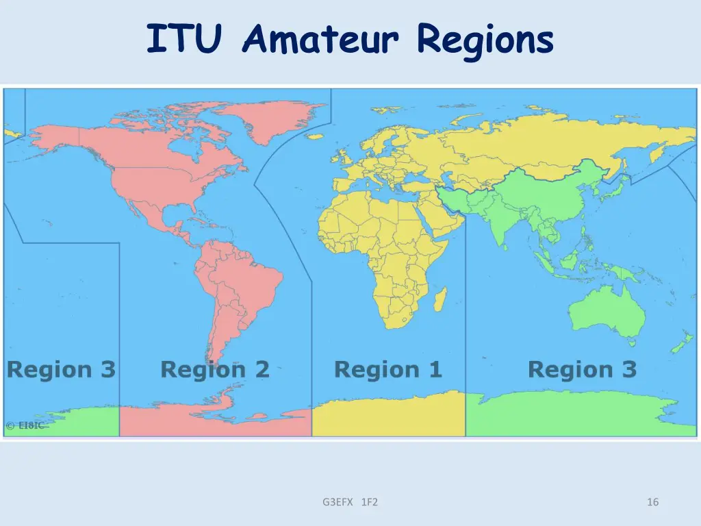 itu amateur regions