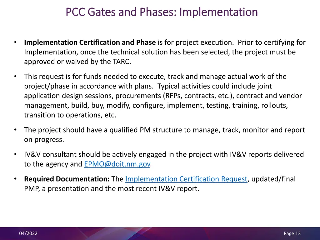 pcc gates and phases implementation pcc gates