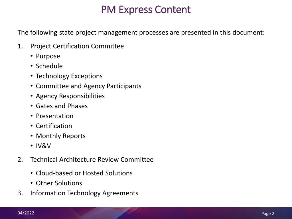 pm express content pm express content