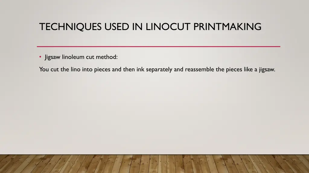 techniques used in linocut printmaking 1