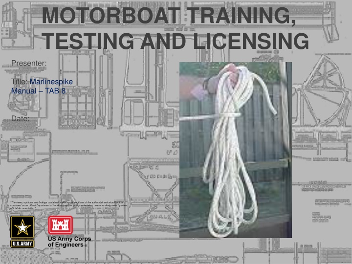 motorboat training testing and licensing