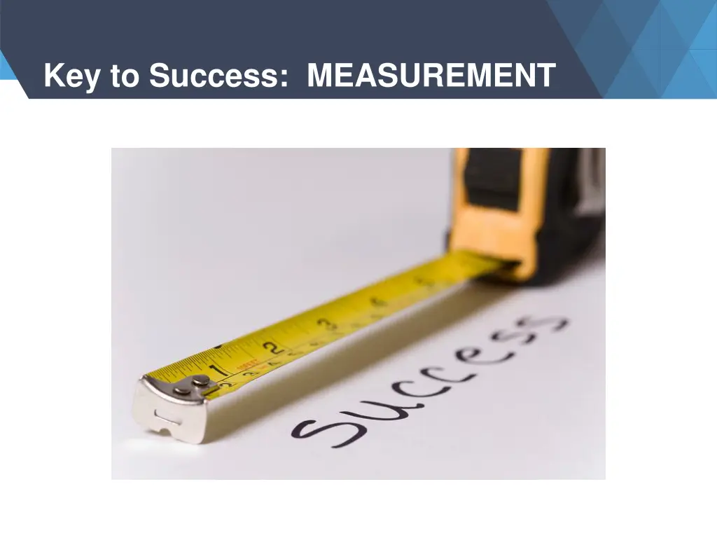 key to success measurement