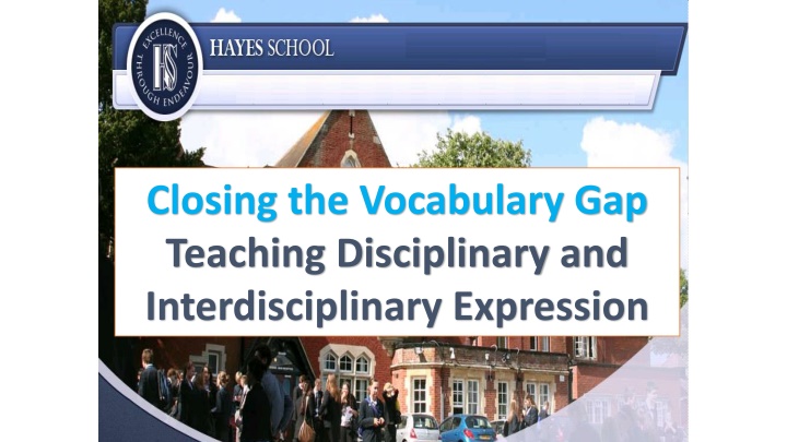 closing the vocabulary gap teaching disciplinary