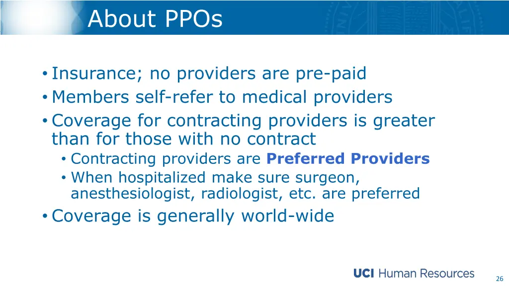 about ppos