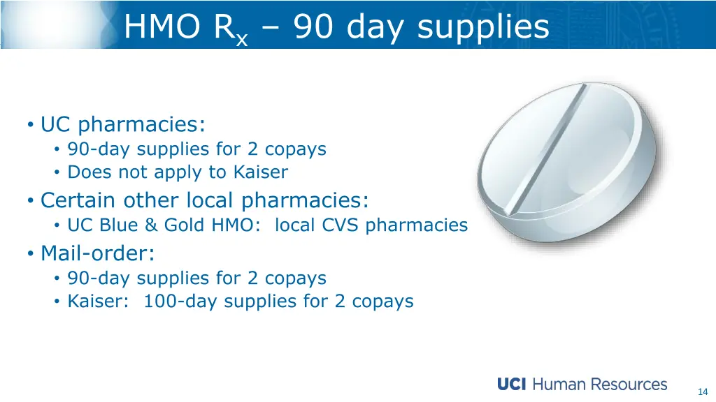 hmo r x 90 day supplies