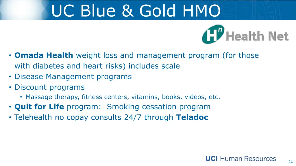 uc blue gold hmo 1