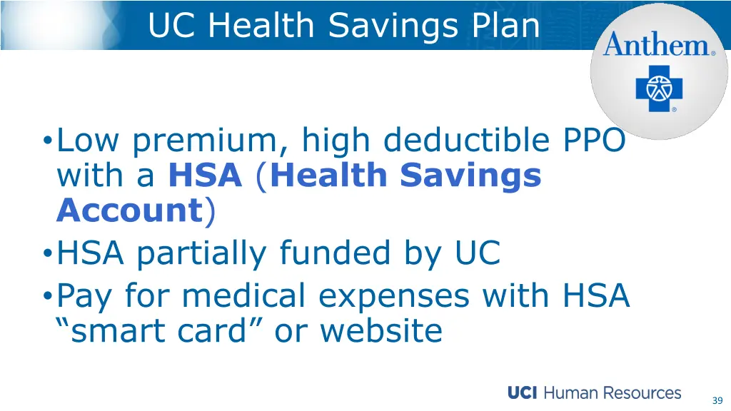 uc health savings plan