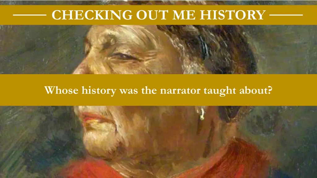 checking out me history 8