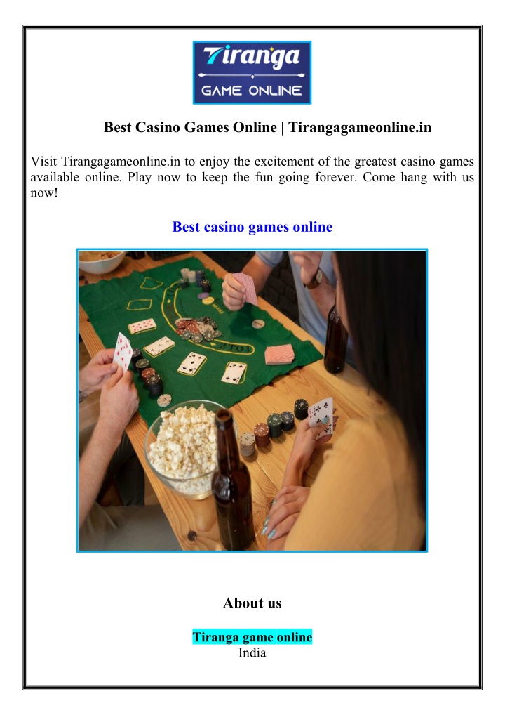 best casino games online tirangagameonline in