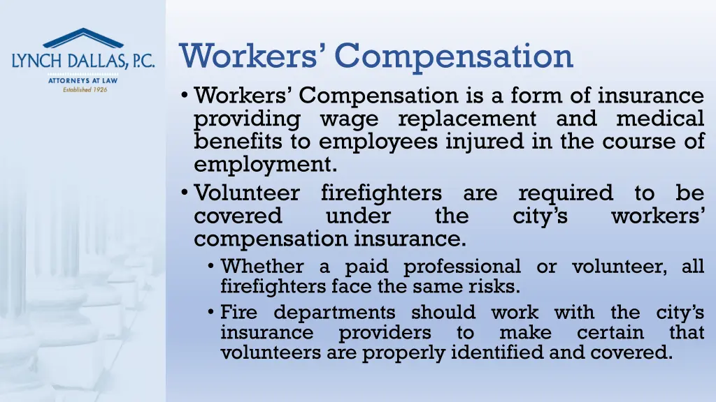 workers compensation