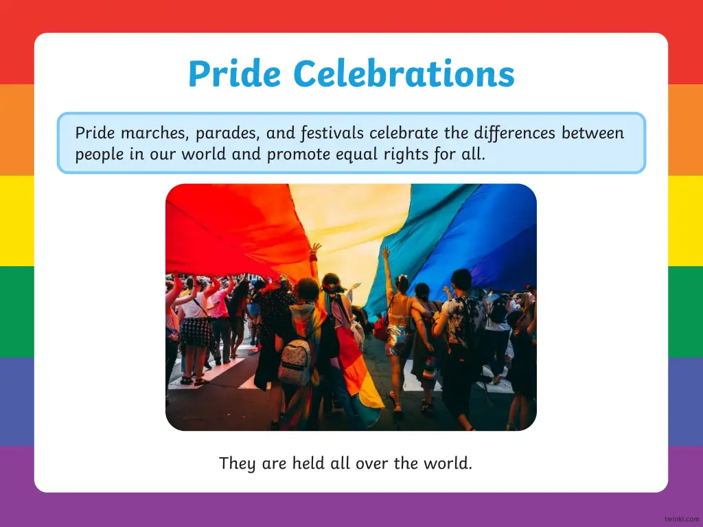 pride celebrations