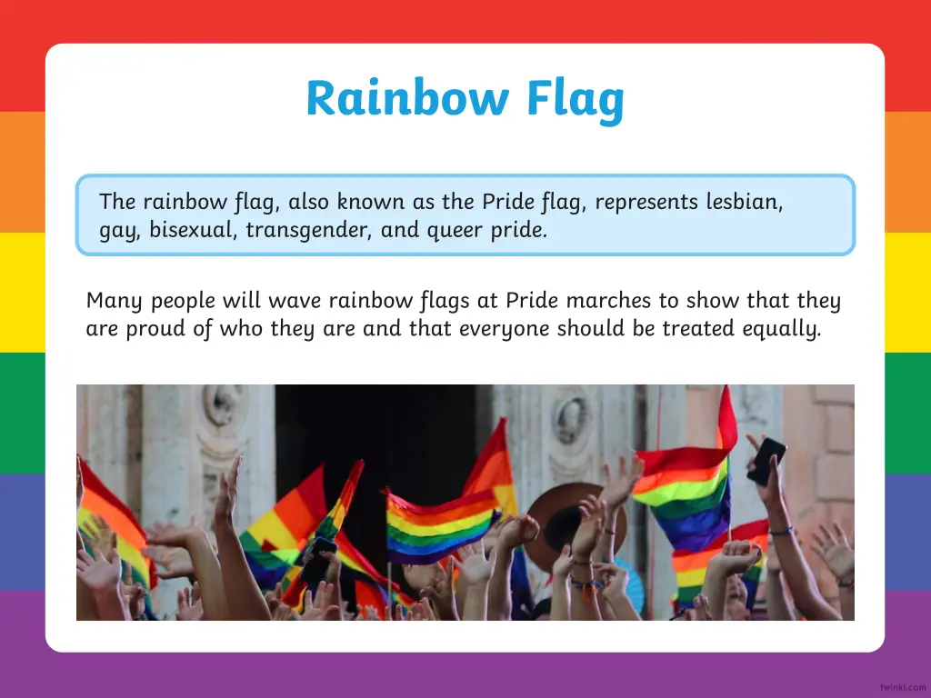 rainbow flag