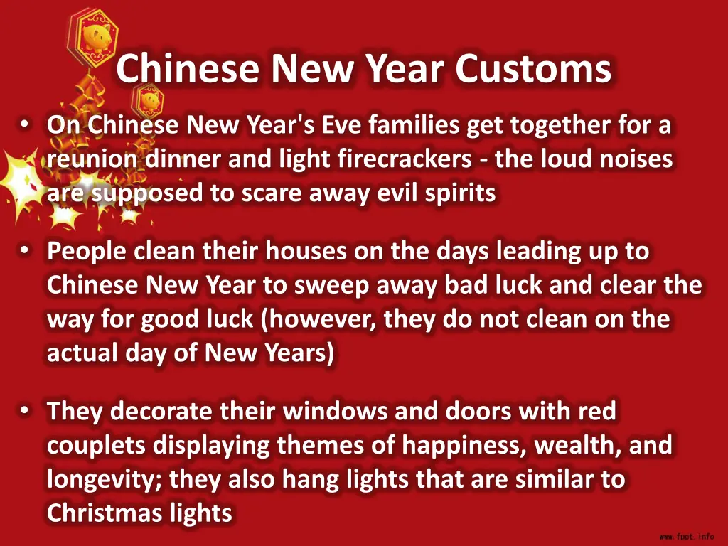 chinese new year customs