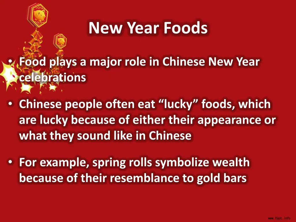 new year foods