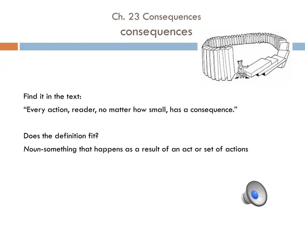 ch 23 consequences consequences