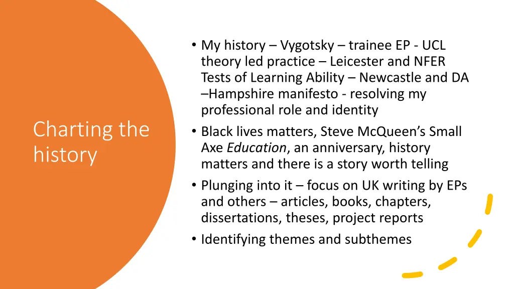 my history vygotsky trainee ep ucl theory