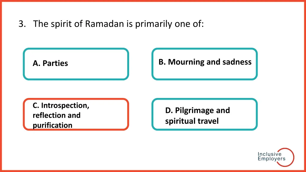 3 the spirit of ramadan is primarily one of 1