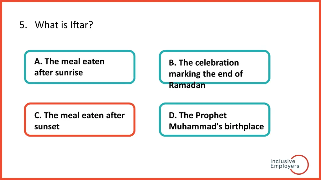 5 what is iftar 1