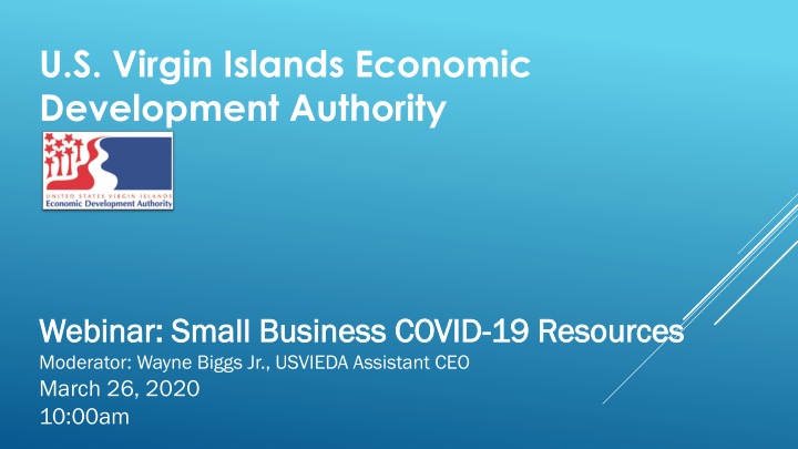 u s virgin islands economic development authority