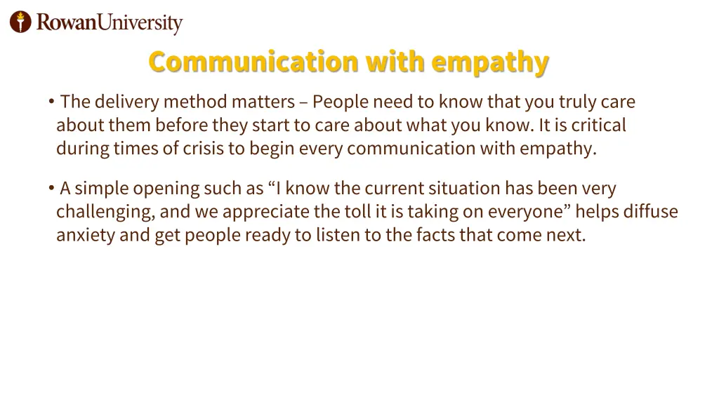 communication with empathy the delivery method