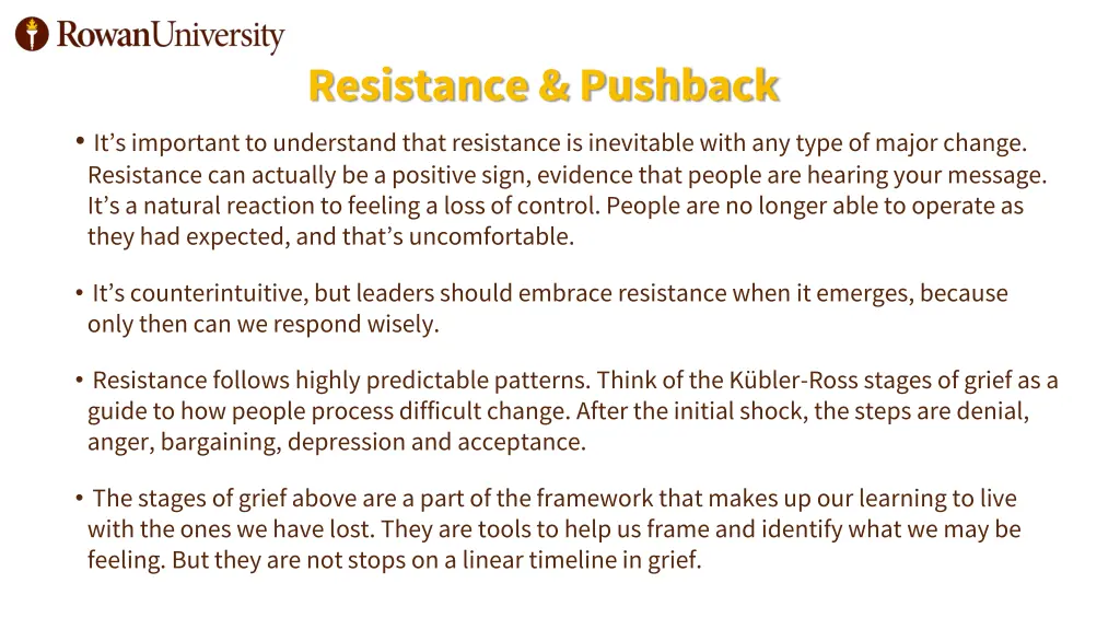 resistance pushback it s important to understand