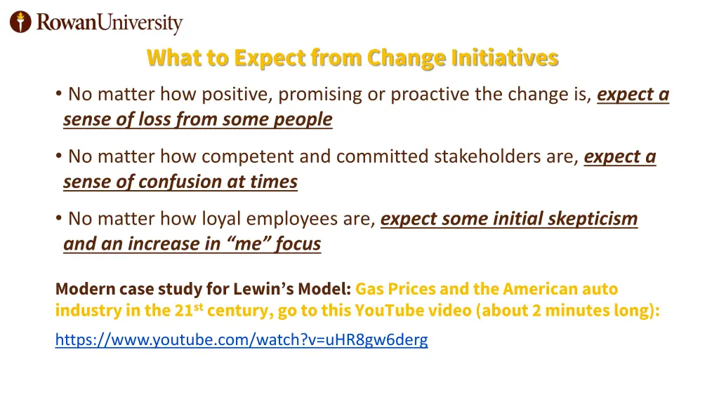 what to expect from change initiatives no matter