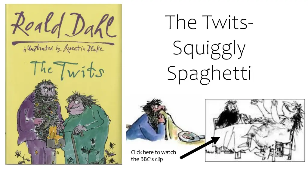 the twits squiggly spaghetti