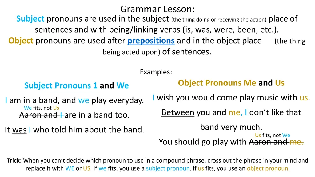 grammar lesson 7