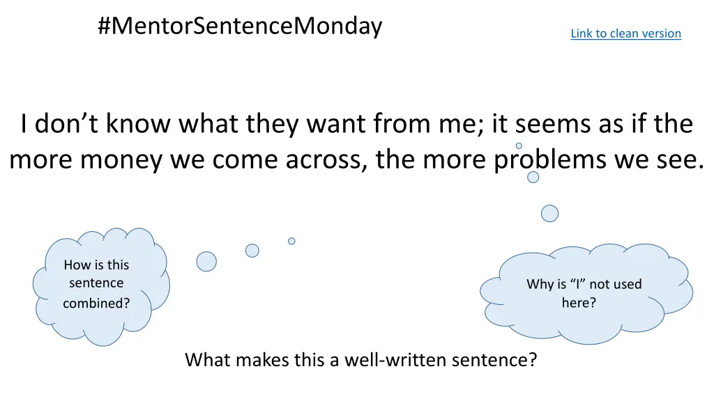 mentorsentencemonday 3