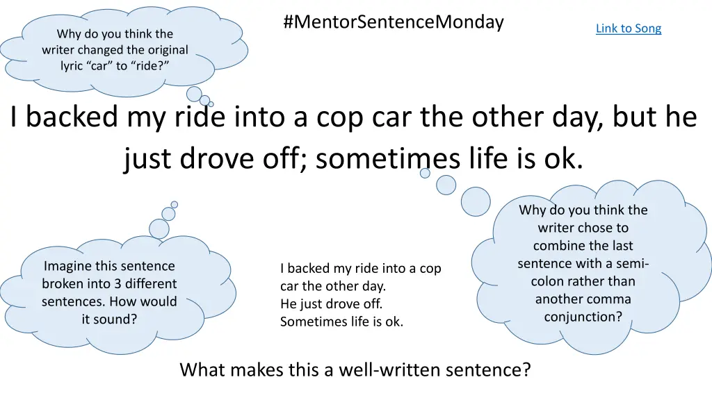 mentorsentencemonday