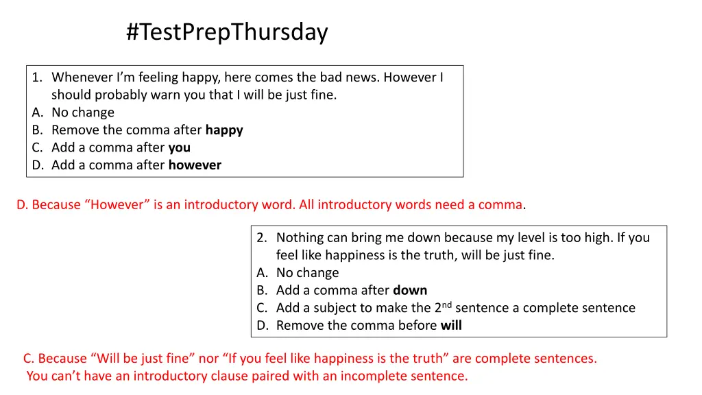 testprepthursday