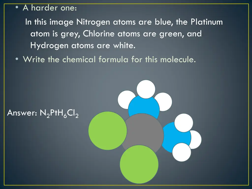 a harder one in this image nitrogen atoms