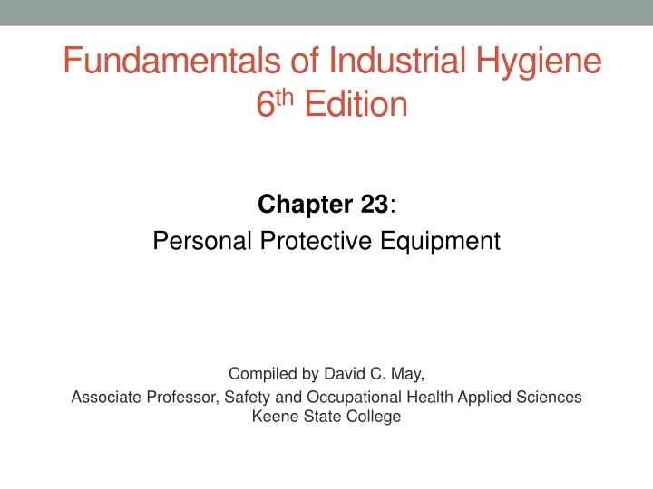 fundamentals of industrial hygiene 6 th edition