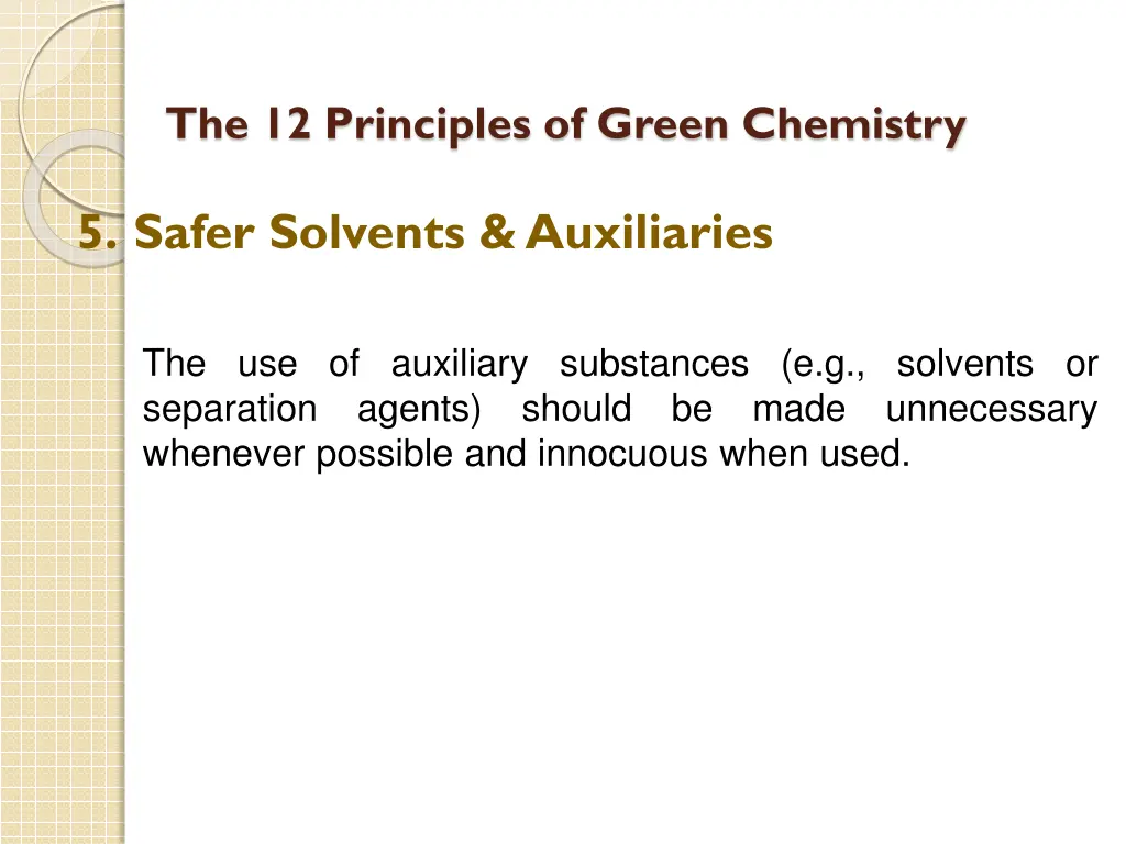 the 12 principles of green chemistry 4