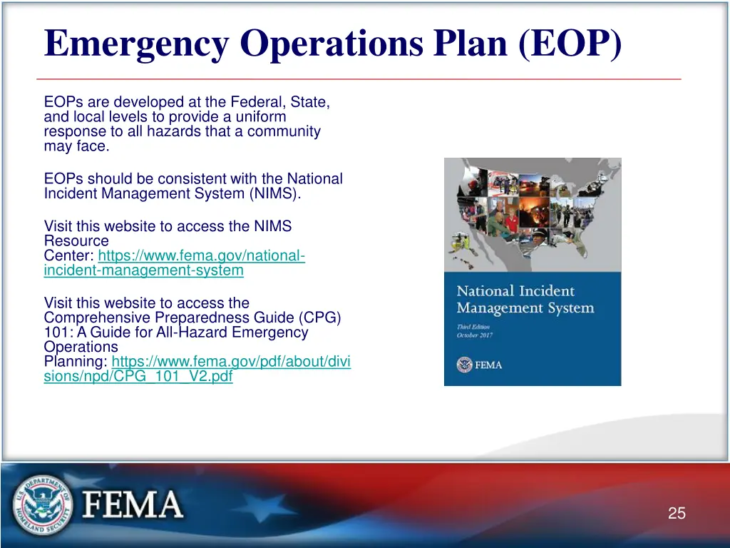 emergency operations plan eop