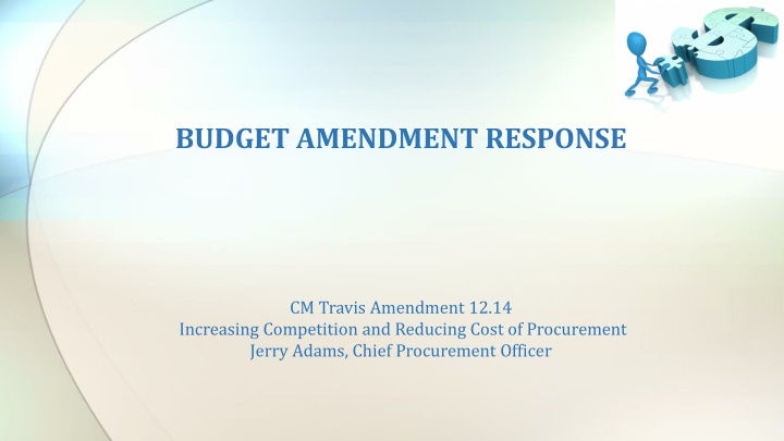 budget amendment response