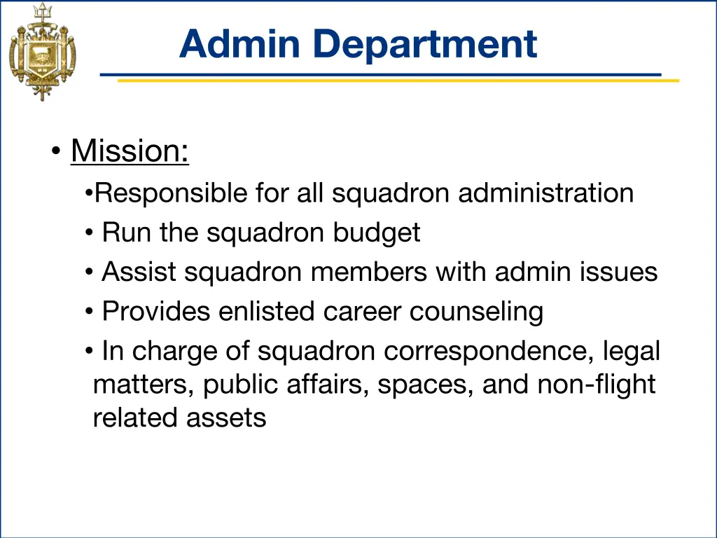 admin department 1