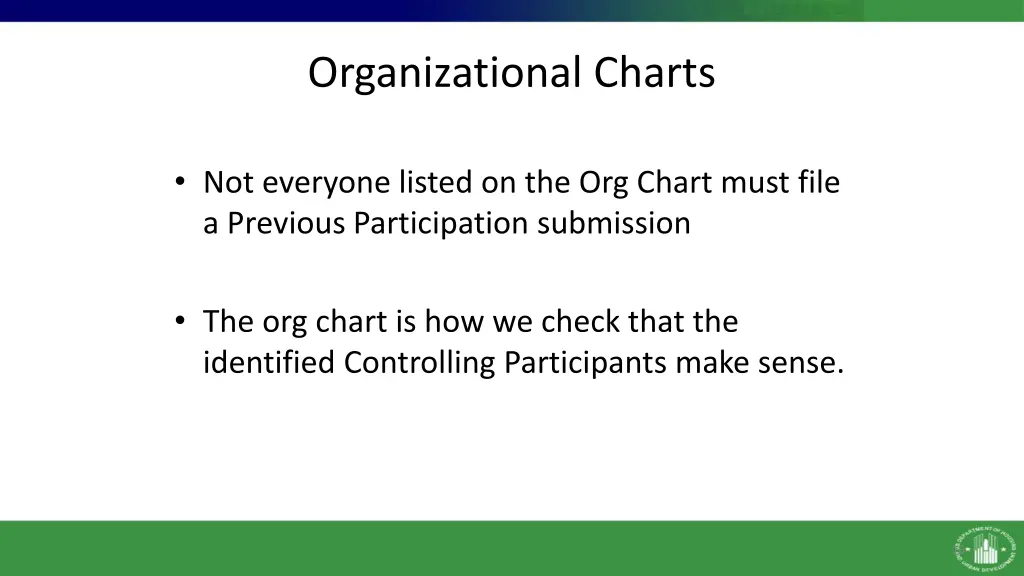 organizational charts