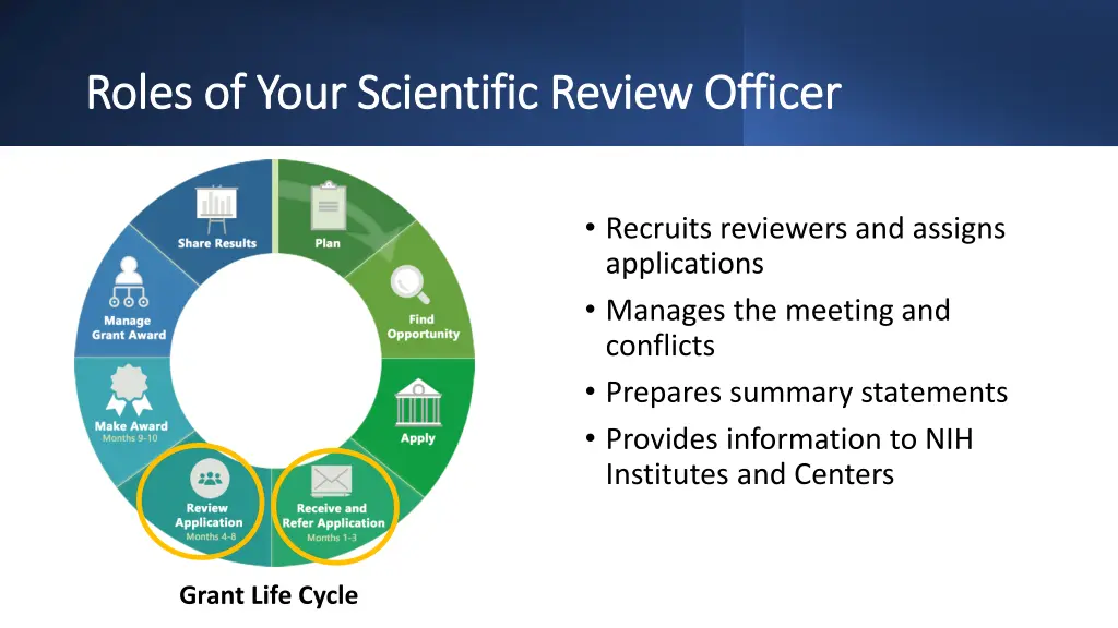 roles of your scientific review officer roles