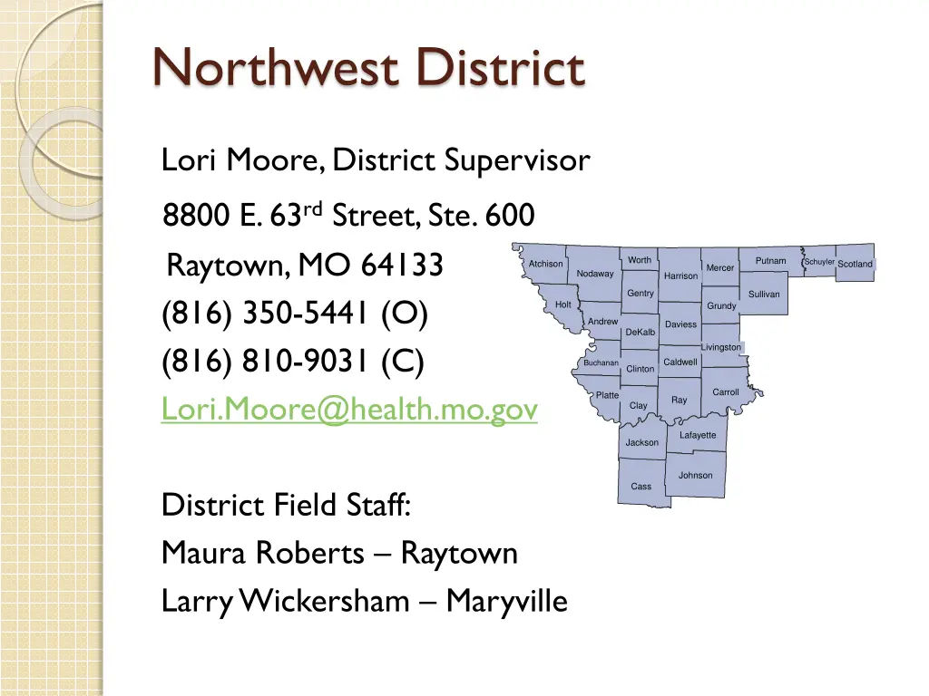 northwest district