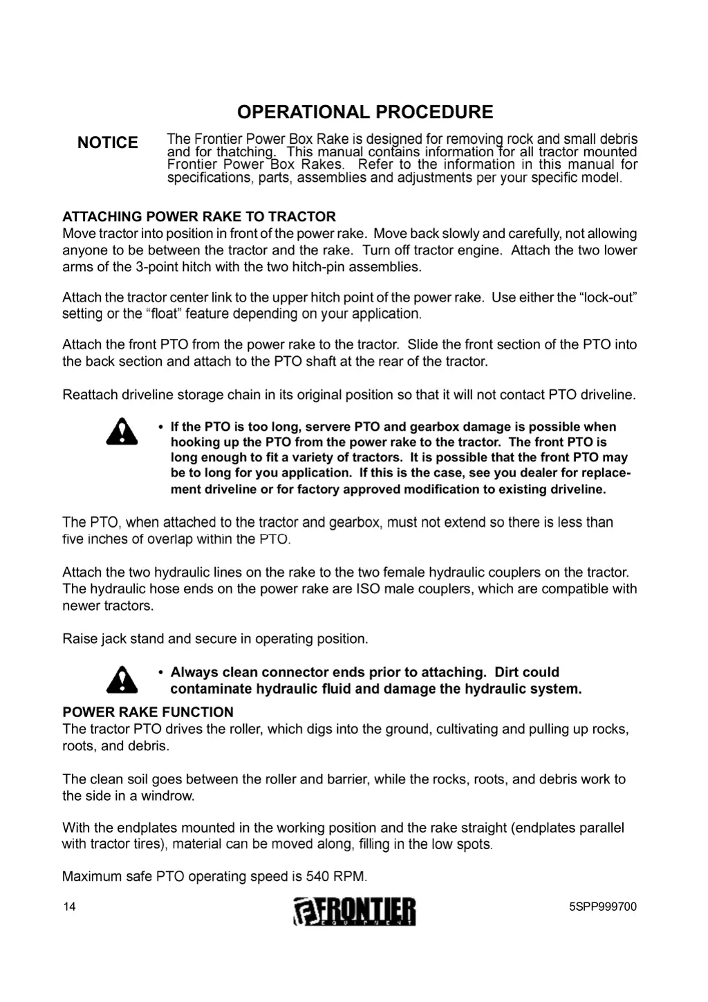 operational procedure