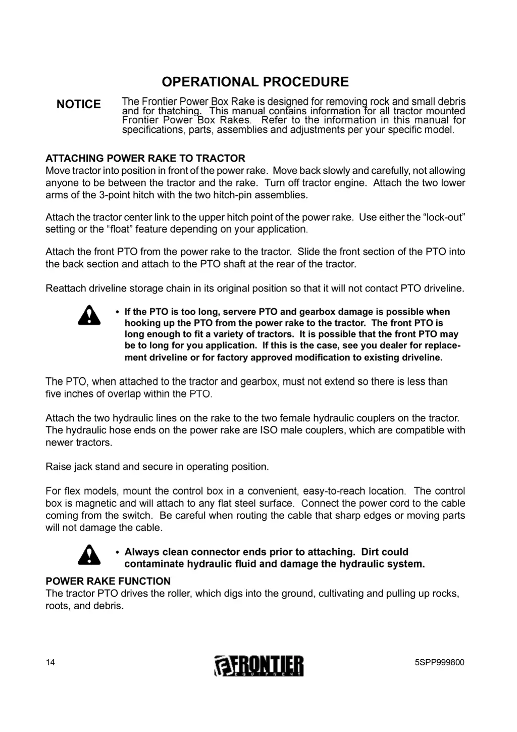 operational procedure